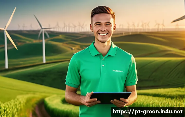 녹색산업 자격증 취득을 위한 단계별 가이드 - **Prompt 1: Renewable Energy Pioneer**
"A bright, optimistic portrait of a young adult, possibly...